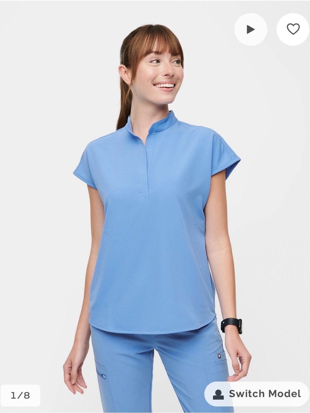 Figs Rafaela Oversized Scrub Top